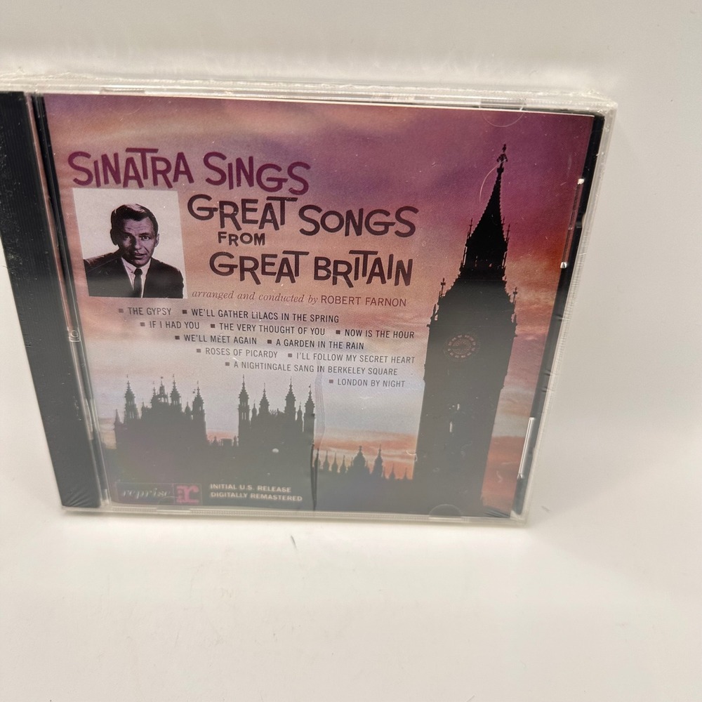 NEW! Frank Sinatra Sings Great Songs From Great Britain CD Reprise 9 45219-2